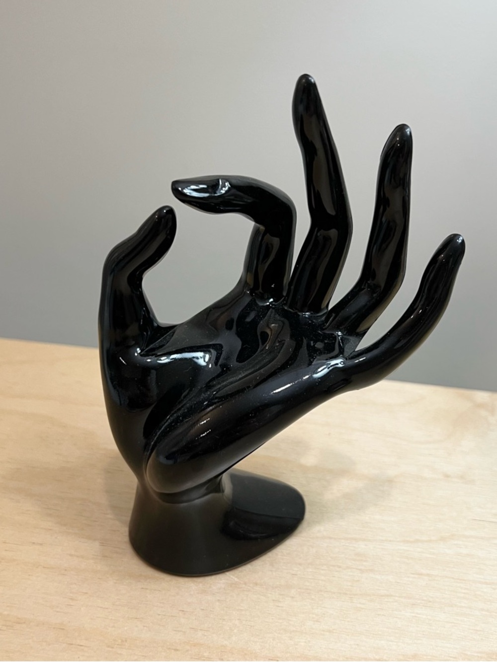 Black Hand Jewelry Display Stand